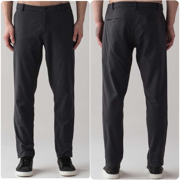 Lululemon Commission Pant Classic Qwick Chino in Deep Coal | Size 34 - Picture 1 of 10